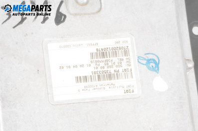 Компютър двигател за Fiat Multipla Multivan (04.1999 - 06.2010) 1.6 16V Bipower (186AXC1A), 103 к.с.