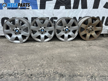 Алуминиеви джанти за BMW 3 Series E46 Touring (10.1999 - 06.2005) 16 цола, ширина 7 (Цената е за комплекта)