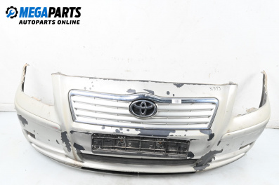 Предна броня за Toyota Avensis II Station Wagon (04.2003 - 11.2008), комби, позиция: предна