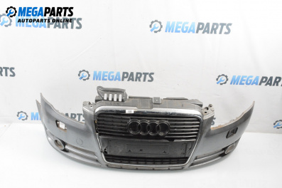 Предна броня за Audi A4 Sedan B7 (11.2004 - 06.2008), седан, позиция: предна