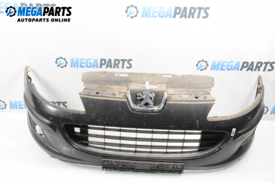 Предна броня за Peugeot 407 Sedan (02.2004 - 12.2011), седан, позиция: предна
