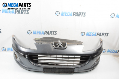 Предна броня за Peugeot 407 Station Wagon (05.2004 - 12.2011), комби, позиция: предна
