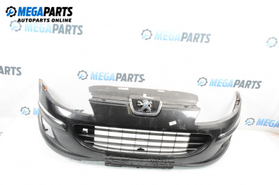 Предна броня за Peugeot 407 Sedan (02.2004 - 12.2011), седан, позиция: предна