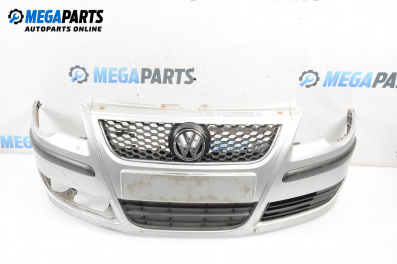 Предна броня за Volkswagen Polo Hatchback V (01.2005 - 12.2009), хечбек, позиция: предна