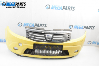 Предна броня за Dacia Sandero Hatchback I (06.2008 - 12.2012), хечбек, позиция: предна