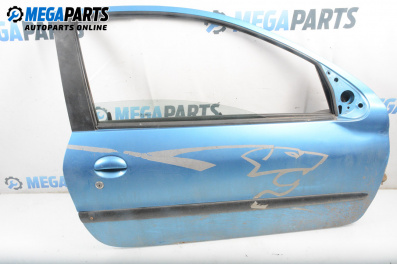 Врата за Peugeot 206 Hatchback (08.1998 - 12.2012), 2+1 вр., хечбек, позиция: предна, дясна