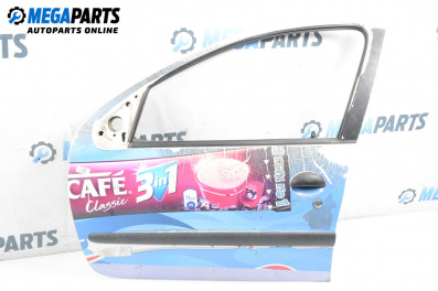 Врата за Peugeot 206 Hatchback (08.1998 - 12.2012), 4+1 вр., хечбек, позиция: предна, лява