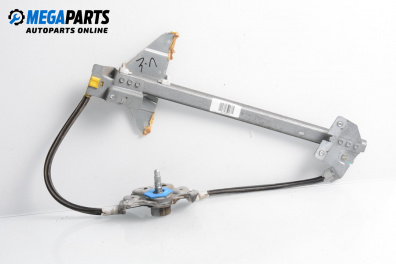 Механизъм ел. стъкло за Peugeot 307 Hatchback (08.2000 - 12.2012), 4+1 вр., хечбек, позиция: задна, лява