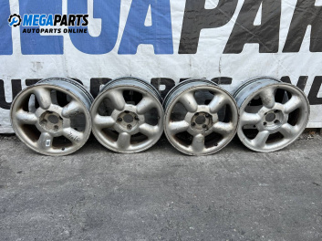 Алуминиеви джанти за Renault Scenic I Minivan (09.1999 - 07.2010) 16 цола, ширина 6.5 (Цената е за комплекта)