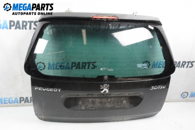 Заден капак за Peugeot 307 Station Wagon (03.2002 - 12.2009), 4+1 вр., комби, позиция: задна