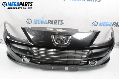 Предна броня за Peugeot 307 Station Wagon (03.2002 - 12.2009), комби, позиция: предна