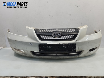 Предна броня за Hyundai Sonata V Sedan (01.2005 - 12.2010), седан, позиция: предна