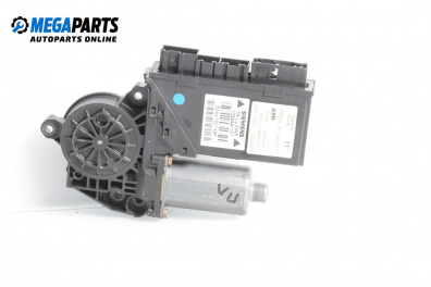 Електромотор за стъклоподемник за Audi A4 Sedan B6 (11.2000 - 12.2004), 4+1 вр., седан, позиция: предна, лява