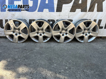 Алуминиеви джанти за Audi A4 Sedan B6 (11.2000 - 12.2004) 16 цола, ширина 7 (Цената е за комплекта)