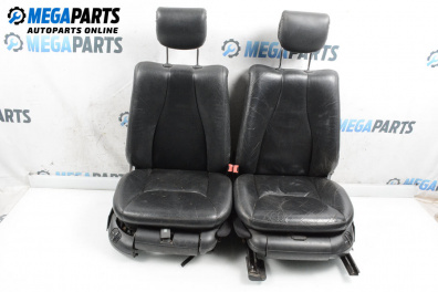 Кожен салон с ел. регулиране за Mercedes-Benz S-Class Sedan (W220, V220) (10.1998 - 08.2005), 4+1 вр.