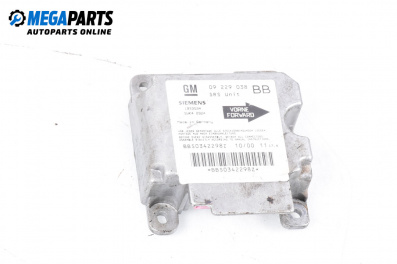 Модул за AIRBAG за Opel Corsa B Hatchback (03.1993 - 12.2002), № 09229038BB