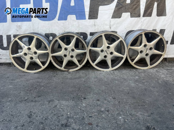 Алуминиеви джанти за Peugeot 307 Hatchback (08.2000 - 12.2012) 16 цола, ширина 7 (Цената е за комплекта)