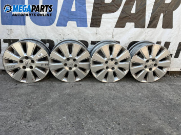 Алуминиеви джанти за Opel Zafira A Minivan (04.1999 - 06.2005) 16 цола, ширина 6.5 (Цената е за комплекта)