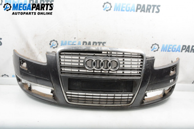 Предна броня за Audi A6 Sedan C6 (05.2004 - 03.2011), седан, позиция: предна