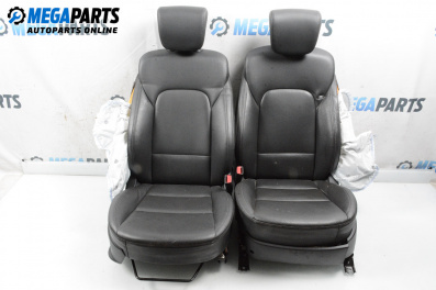 Кожен салон с ел. регулиране и подгрев за Hyundai Santa Fe III SUV (09.2012 - 12.2018), 4+1 вр.