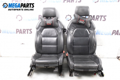 Кожен салон с ел. регулиране за Audi A6 Sedan C6 (05.2004 - 03.2011), 4+1 вр.
