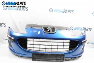 Предна броня за Peugeot 407 Sedan (02.2004 - 12.2011), седан, позиция: предна