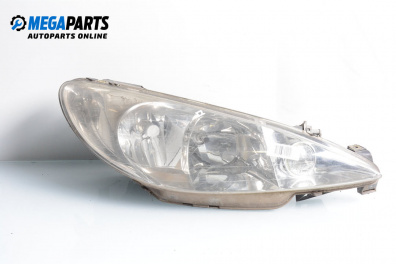 Фар за Peugeot 206 Hatchback (08.1998 - 12.2012), хечбек, позиция: дясна