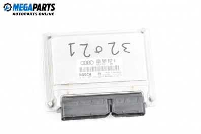 Компютър двигател за Audi A4 Sedan B6 (11.2000 - 12.2004) 2.0, 130 к.с., № 8Е0 909 557 А