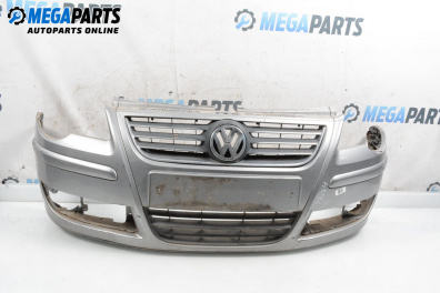 Предна броня за Volkswagen Polo Hatchback V (01.2005 - 12.2009), хечбек, позиция: предна