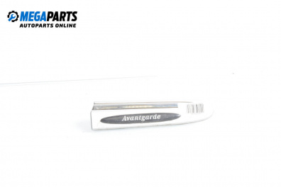 Външна лайсна врата за Mercedes-Benz CLK-Class Coupe (C209) (06.2002 - 05.2009), купе, позиция: предна, лява