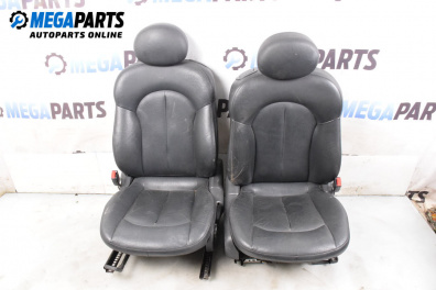 Кожен салон за Mercedes-Benz CLK-Class Coupe (C209) (06.2002 - 05.2009), 2+1 вр.