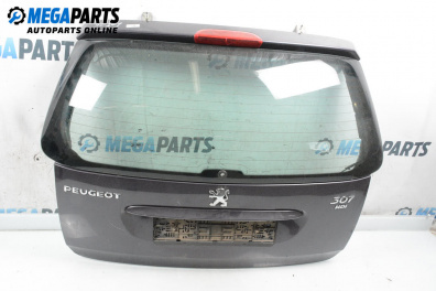 Заден капак за Peugeot 307 Break (03.2002 - 12.2009), 4+1 вр., комби, позиция: задна