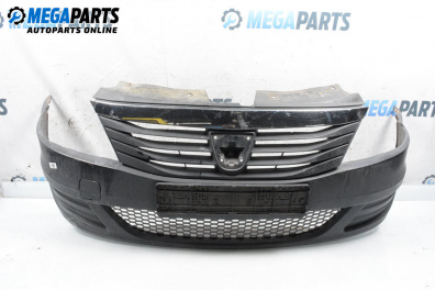 Предна броня за Dacia Logan MCV I (02.2007 - 02.2013), комби, позиция: предна
