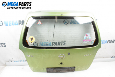 Заден капак за Opel Agila A Hatchback (09.2000 - 12.2007), 4+1 вр., хечбек, позиция: задна