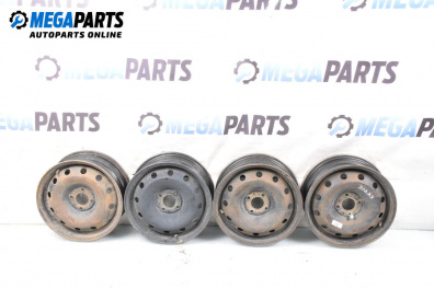 Стоманени джанти за Renault Scenic I Minivan (09.1999 - 07.2010) 15 цола, ширина 6 (Цената е за комплекта)