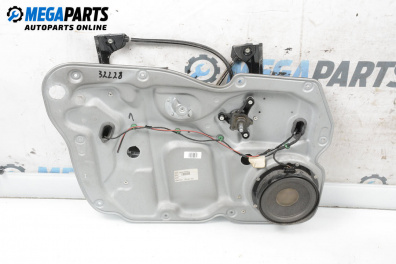 Механизъм ел. стъкло за Volkswagen Caddy III (03.2004 - 05.2015), 2+1 вр., товарен, позиция: предна, лява