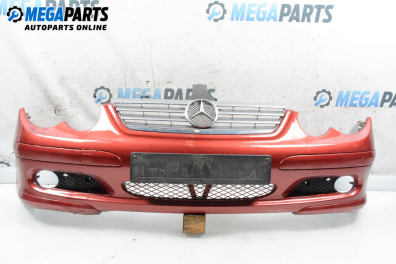 Предна броня за Mercedes-Benz C-Class Coupe (CL203) (03.2001 - 06.2007), купе, позиция: предна