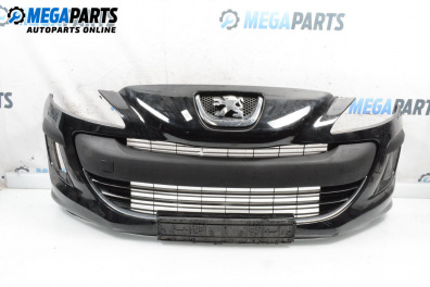 Предна броня за Peugeot 308 Hatchback I (09.2007 - 12.2016), хечбек, позиция: предна