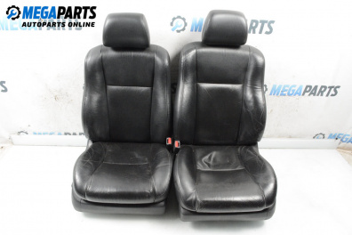 Кожен салон с ел. регулиране за Toyota Avensis II Liftback (04.2003 - 11.2008), 4+1 вр.