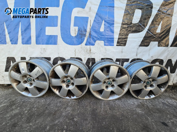 Алуминиеви джанти за Skoda Roomster Minivan (03.2006 - 05.2015) 15 цола, ширина 6, ET 43 (Цената е за комплекта)