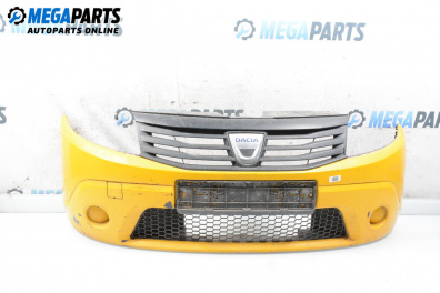 Предна броня за Dacia Sandero Hatchback I (06.2008 - 12.2012), хечбек, позиция: предна