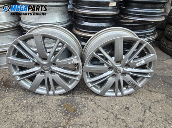 Алуминиеви джанти за Renault Megane III Hatchback (11.2008 - 12.2015) 17 цола, ширина 7 (Цената е за 2 бр.)