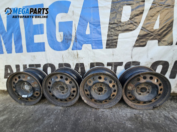 Стоманени джанти за Renault Megane Scenic (10.1996 - 12.2001) 14 цола, ширина 5.5 (Цената е за комплекта)