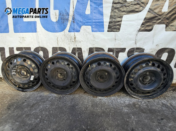 Стоманени джанти за Opel Corsa C Hatchback (09.2000 - 12.2009) 14 цола, ширина 5.5, ET 49 (Цената е за комплекта)