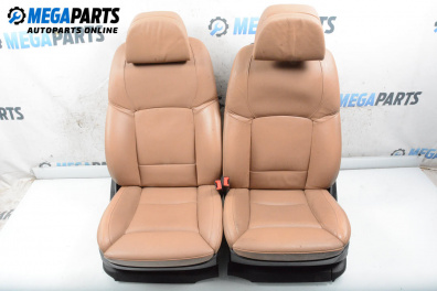 Кожен салон с ел. регулиране и подгрев за BMW 7 Series F02 (02.2008 - 12.2015), 4+1 вр.