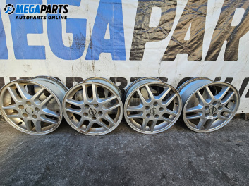 Алуминиеви джанти за Opel Vectra C GTS (08.2002 - 01.2009) 16 цола, ширина 6, ET 44 (Цената е за комплекта)