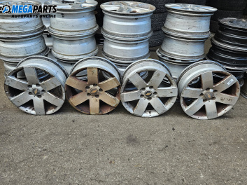 Алуминиеви джанти за Chevrolet Captiva SUV (06.2006 - ...) 17 цола, ширина 7 (Цената е за комплекта)