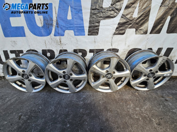 Алуминиеви джанти за Mercedes-Benz A-Class Hatchback W169 (09.2004 - 06.2012) 15 цола, ширина 6.5 (Цената е за комплекта)