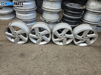 Алуминиеви джанти за Mazda 6 Sedan I (06.2002 - 12.2008) 16 цола, ширина 7 (Цената е за комплекта)