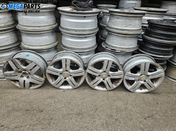 Алуминиеви джанти за Citroen C5 I Break (06.2001 - 08.2004) 15 цола, ширина 6.5 (Цената е за комплекта)